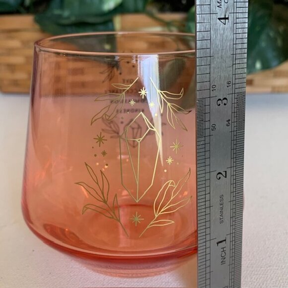 Rose Crystal Healing Drinking Glass DT Wand Love Acceptance Compassion Kindness - Picture 6 of 16